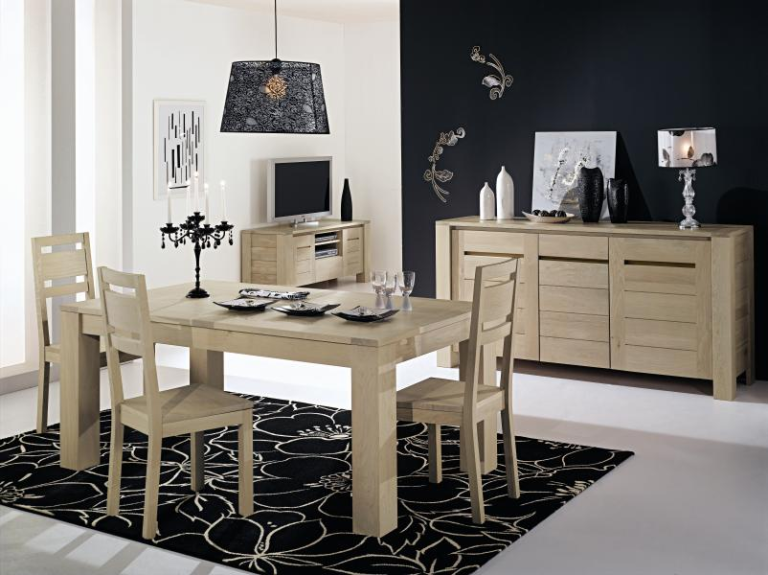 Solid oak wood kitchen - Ronex dining room ensemble for dining room