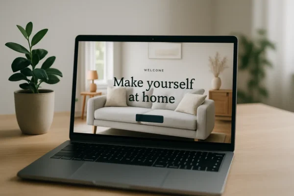 Design a Welcome Page That Feels Like Home