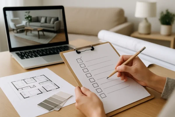 Home Design Checklist for Beginners That Works